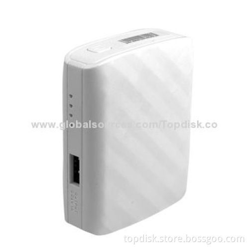 Simple Lithium-ion Dual USB port Power Bank for iPhone/ iPhone 5s and Samsung